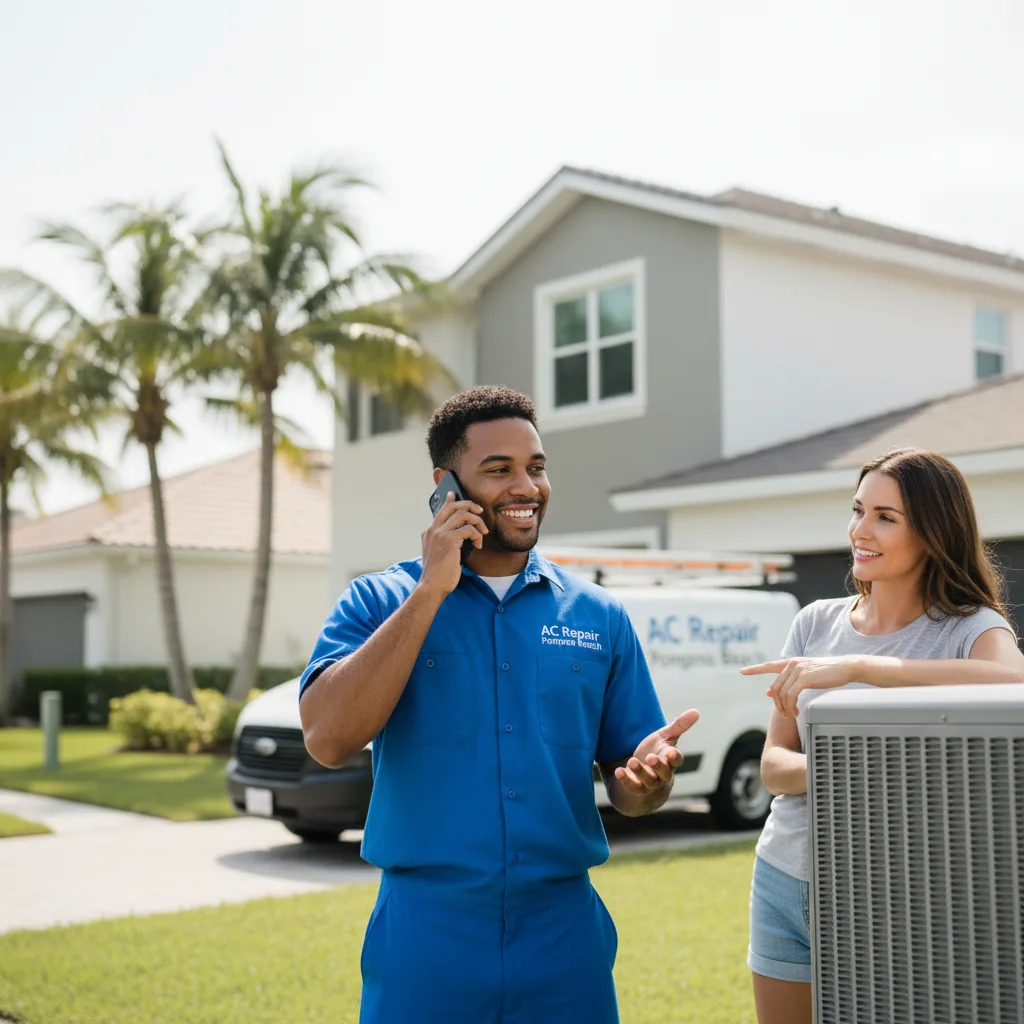 AC Repair Pompano Beach customer support in Township Of Washington